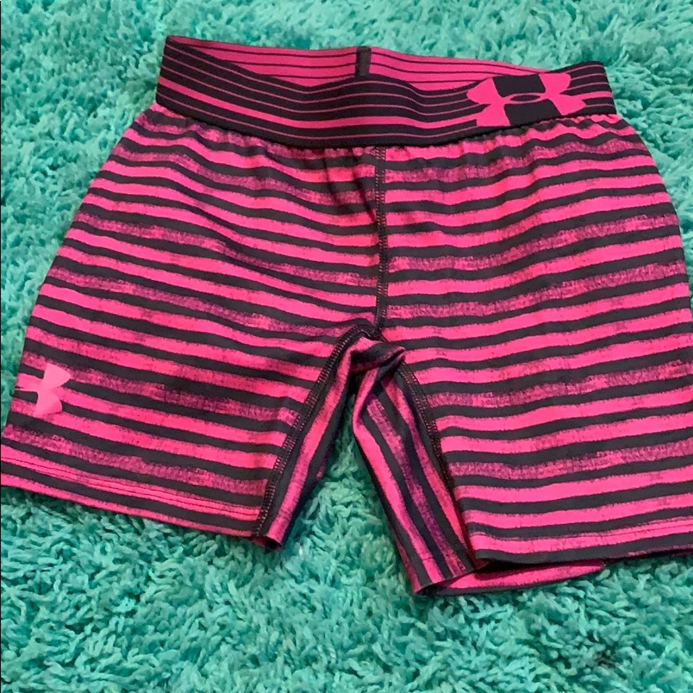 under armour never warn spandex shorts